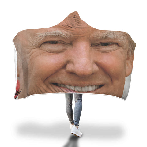 Donald Trump Hoodie Blanket