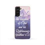 Matthew 6:33 Phone Case